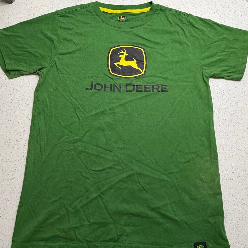 John Deere Licensed Green TM T-Shirt Kids/Women's Size XL 14/16